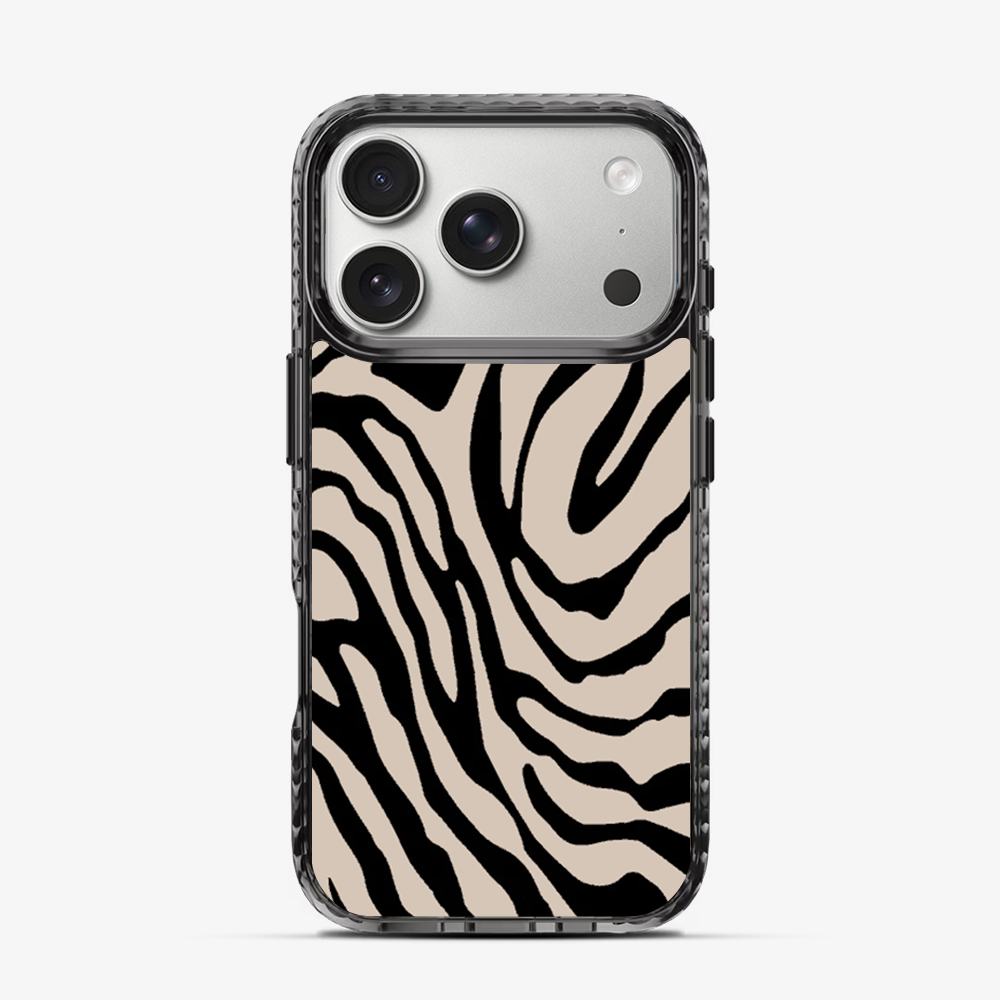 Zebra | Tan iPhone 17 Pro Case