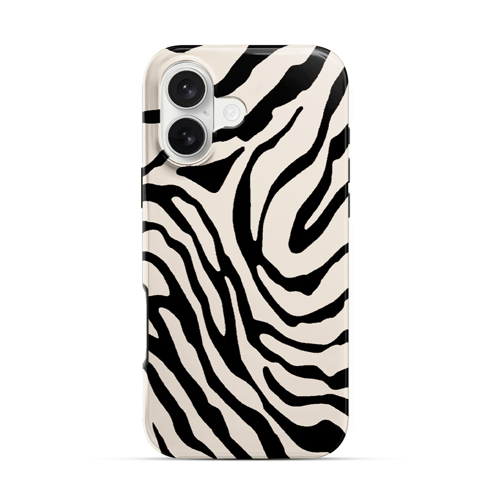 Zebra | Tan iPhone 17 Case