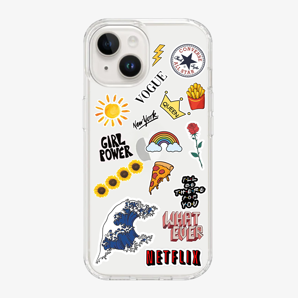 Vouge Sticker Case | Four