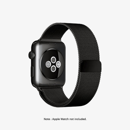 Space Black Magnetic Milanese Loop Apple WatchBand