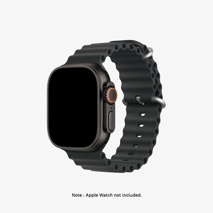 Jet Black Plunge Apple WatchBand