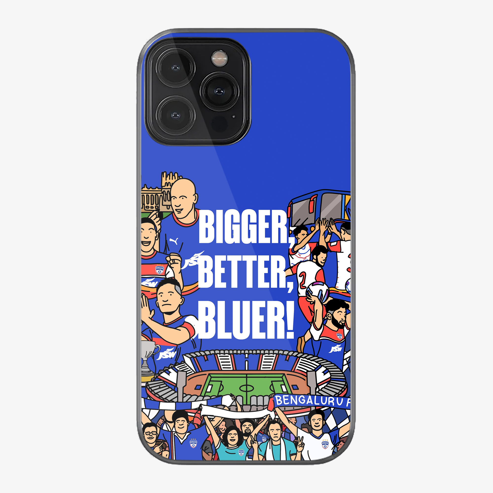 Bigger Better Bluer Bengaluru FC Phone Case