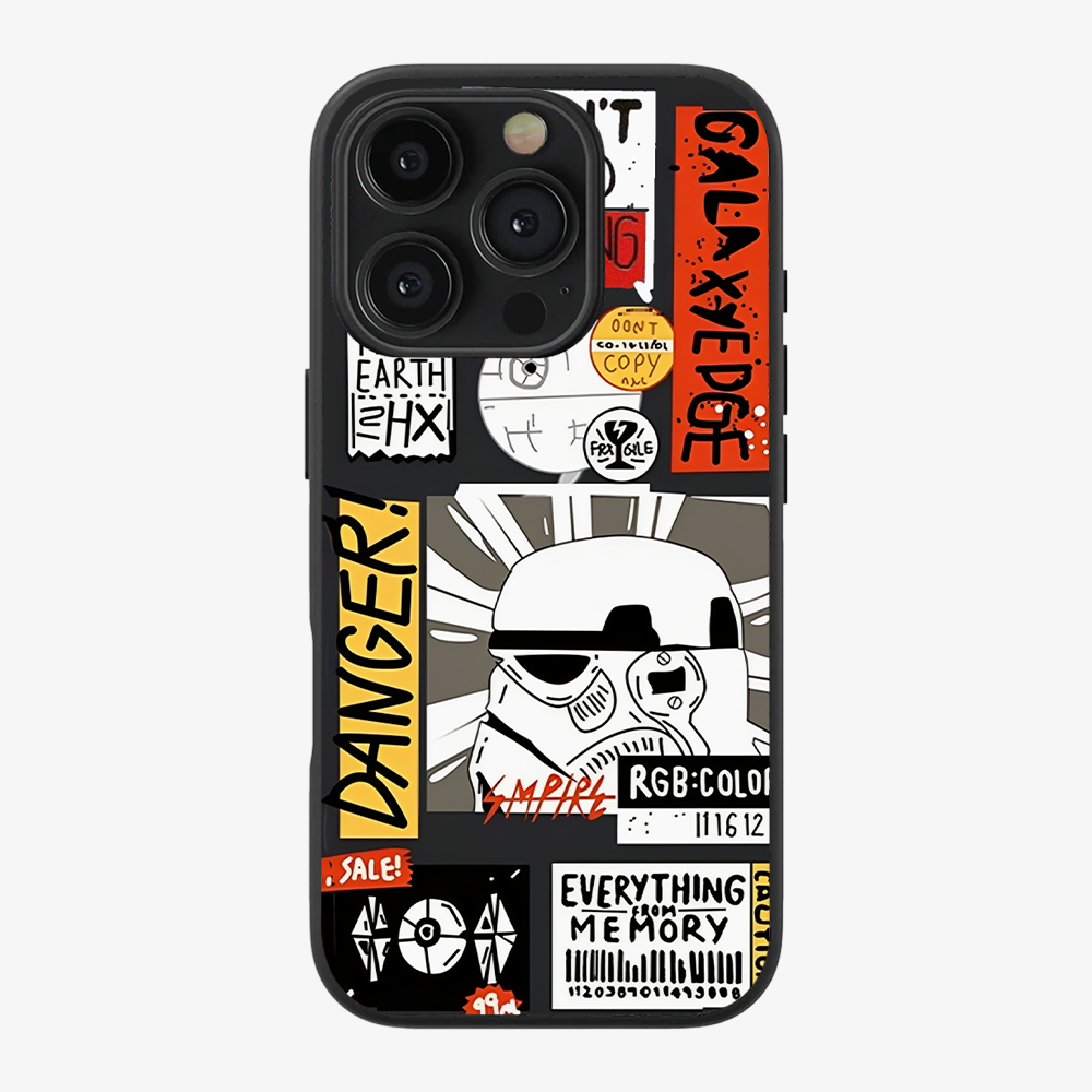 I Don't Need Rescuing Phone Case Clear Silicone Case