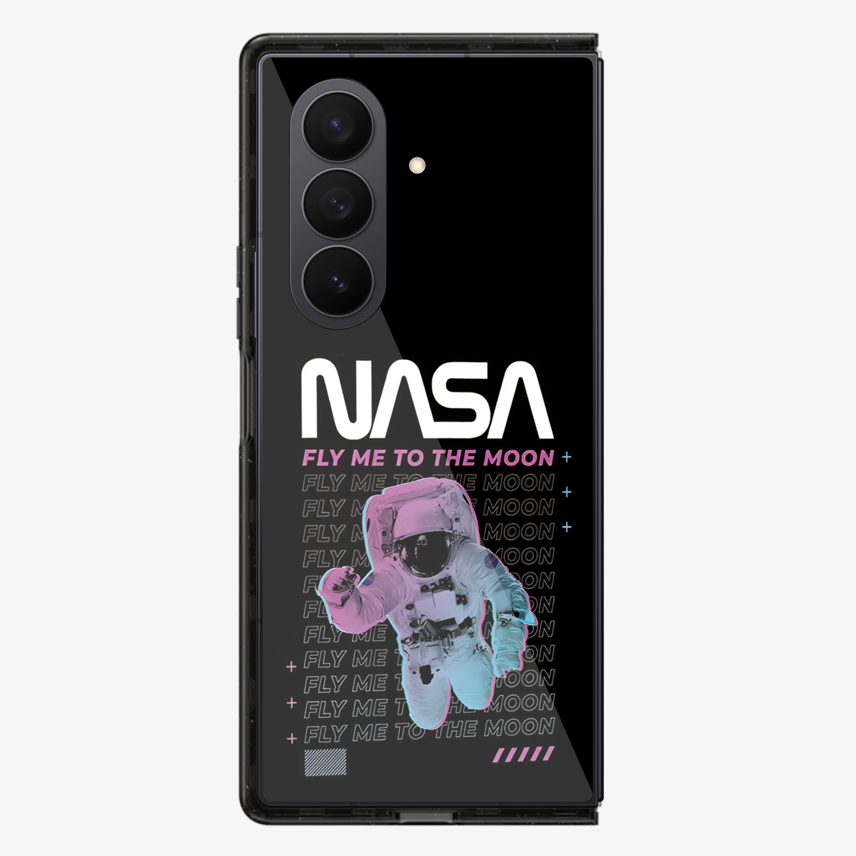 Fly Me To The Moon x Nasa Samsung Z Fold Phone Case
