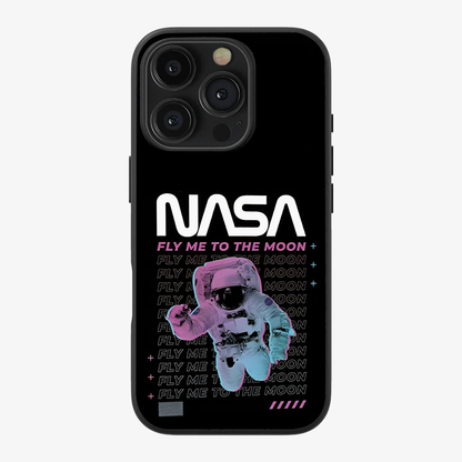 Fly Me To The Moon x Nasa Phone Case Clear Silicone Case