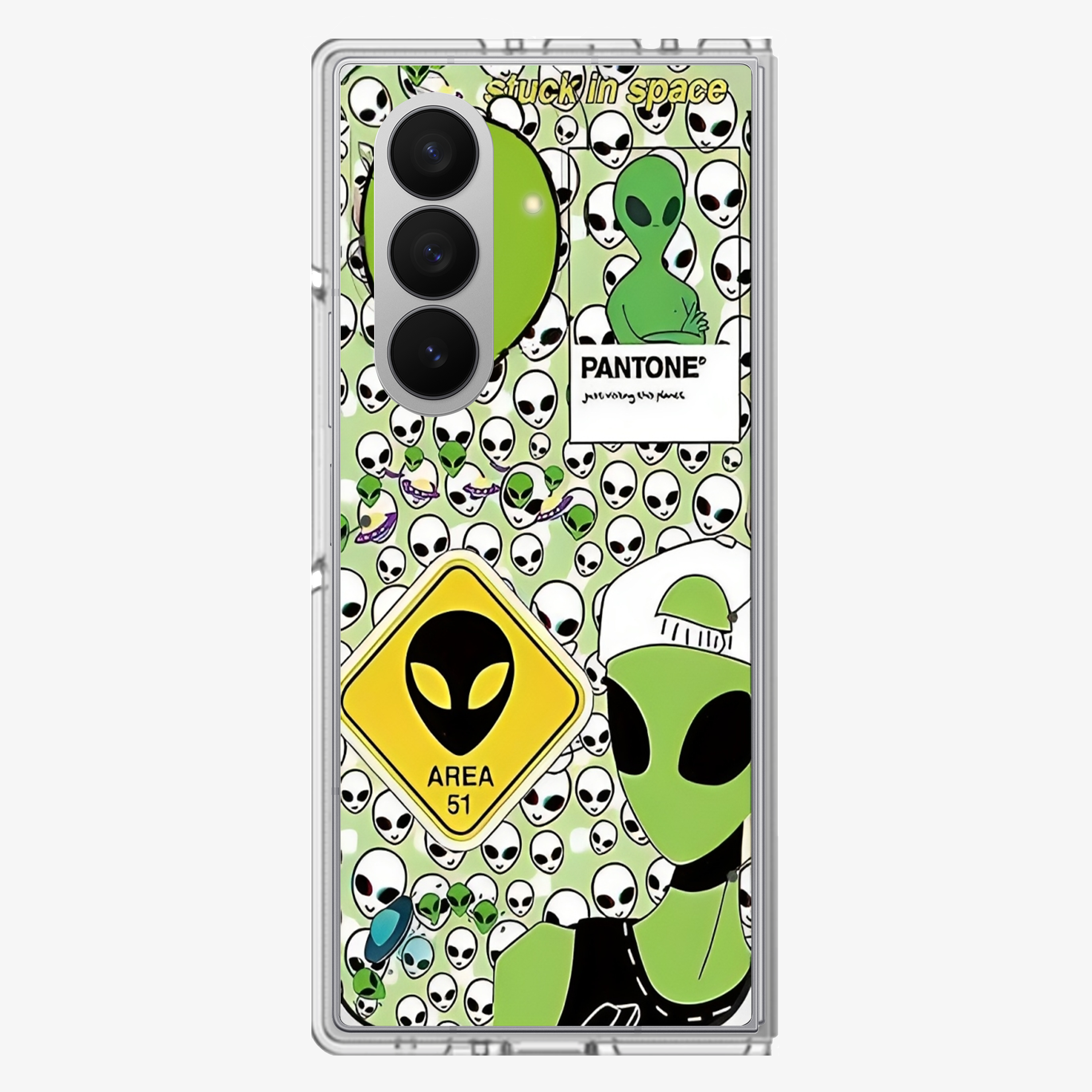 Stuck In Space Samsung Z Fold Phone Case