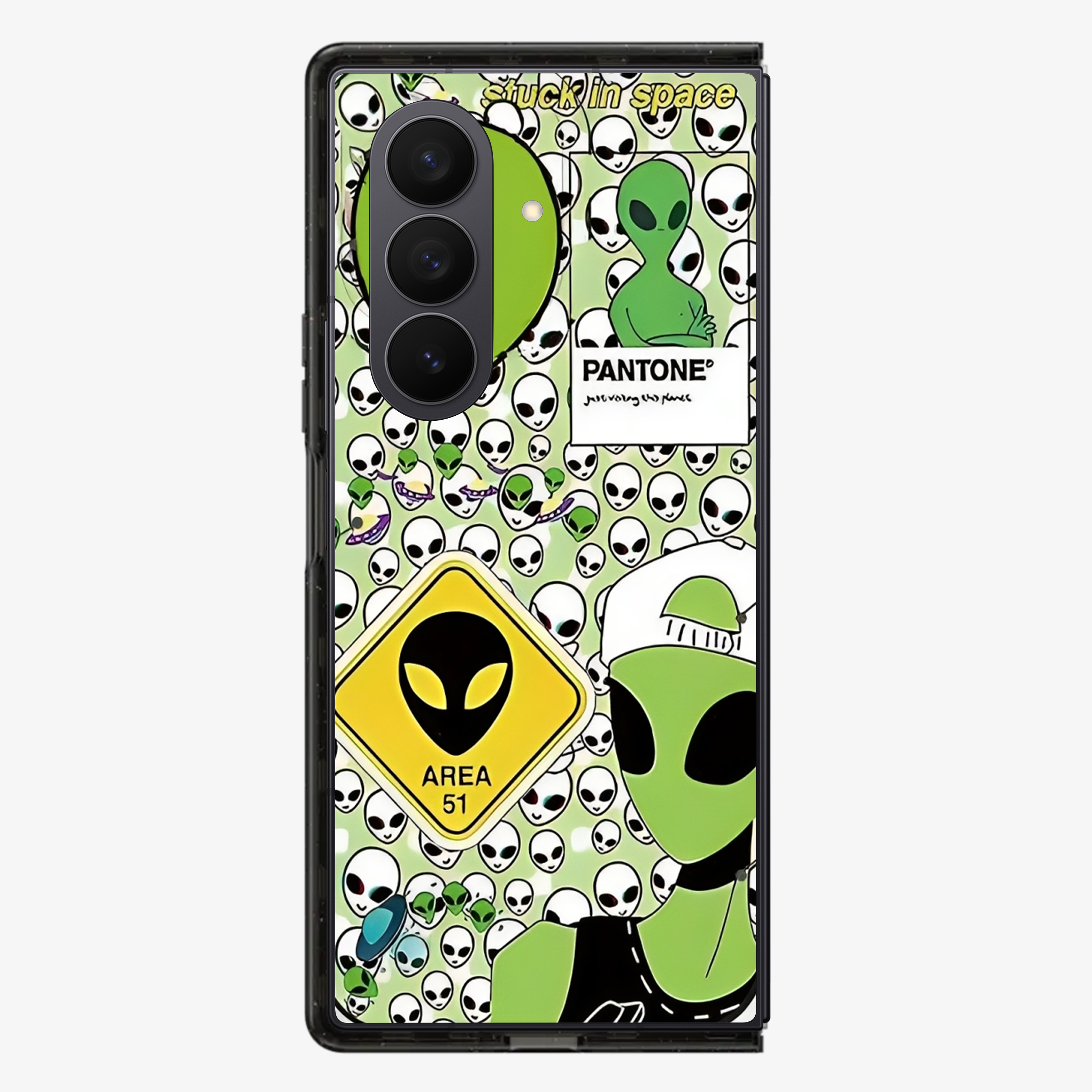 Stuck In Space Samsung Z Fold Phone Case