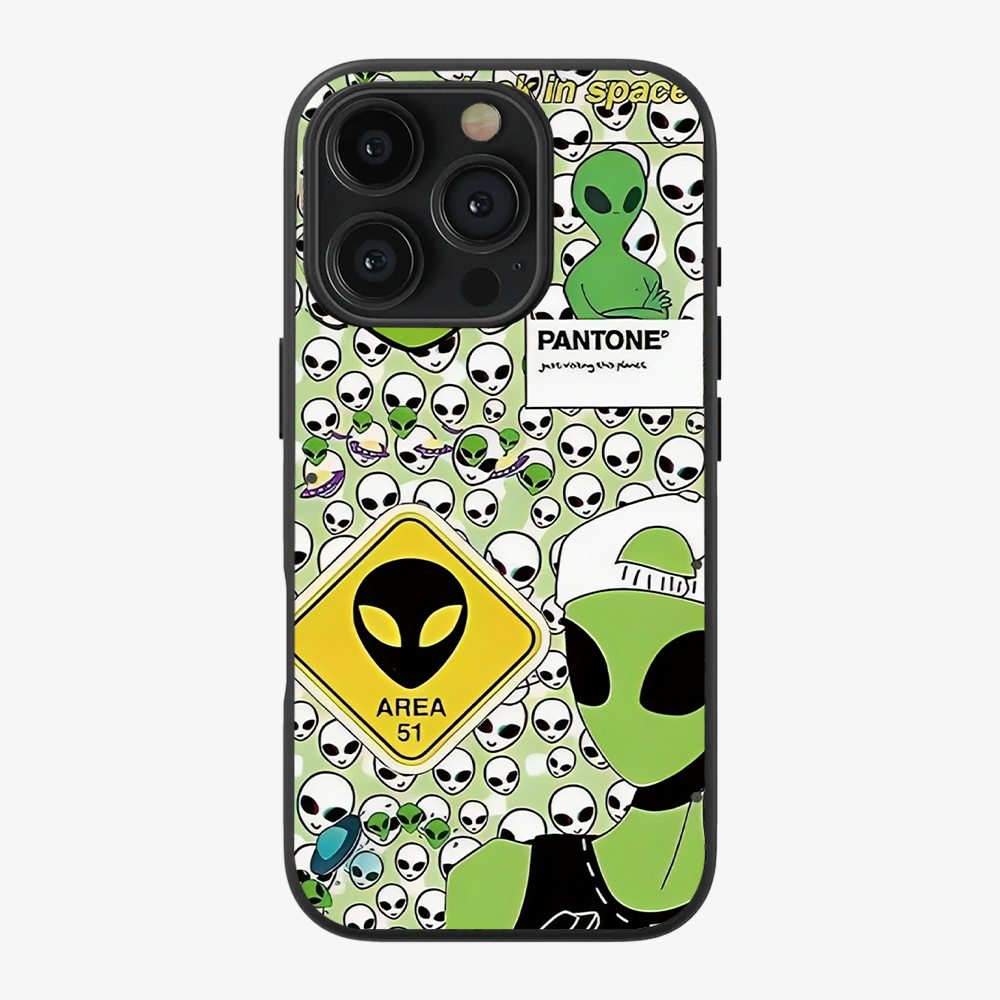 Stuck In Space Phone Case Clear Silicone Case
