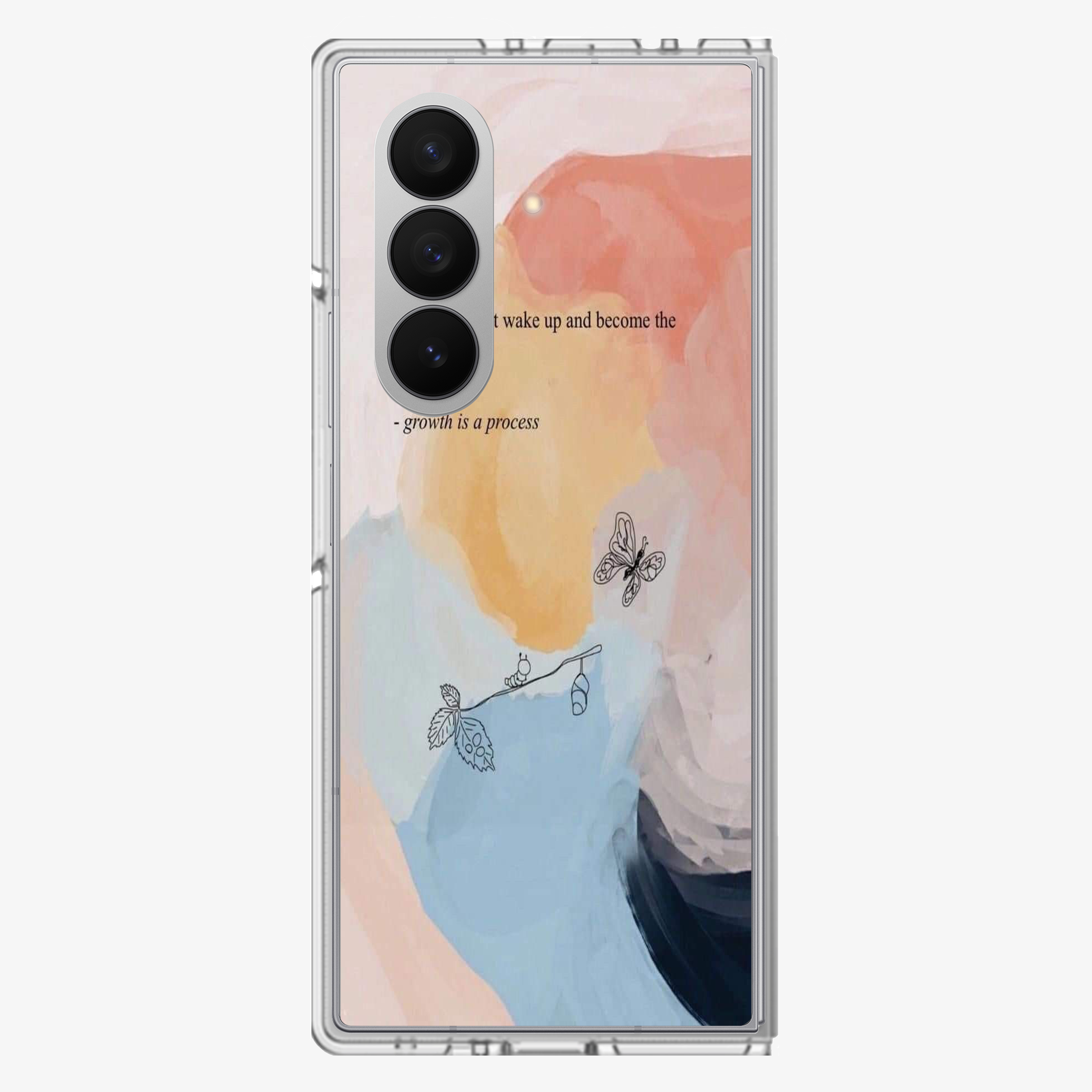 Growth is a Process Samsung Z Fold Phone Case