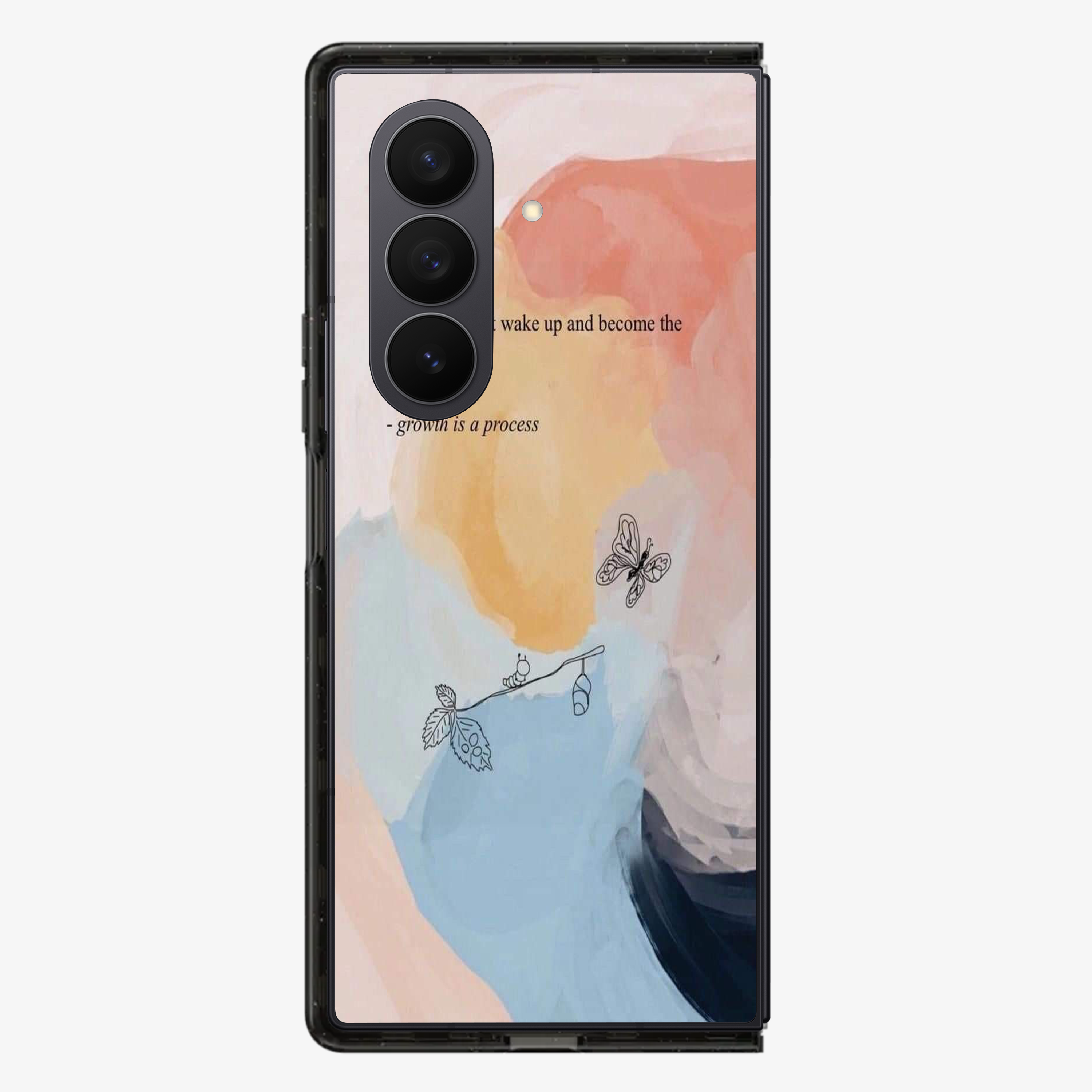 Growth is a Process Samsung Z Fold Phone Case