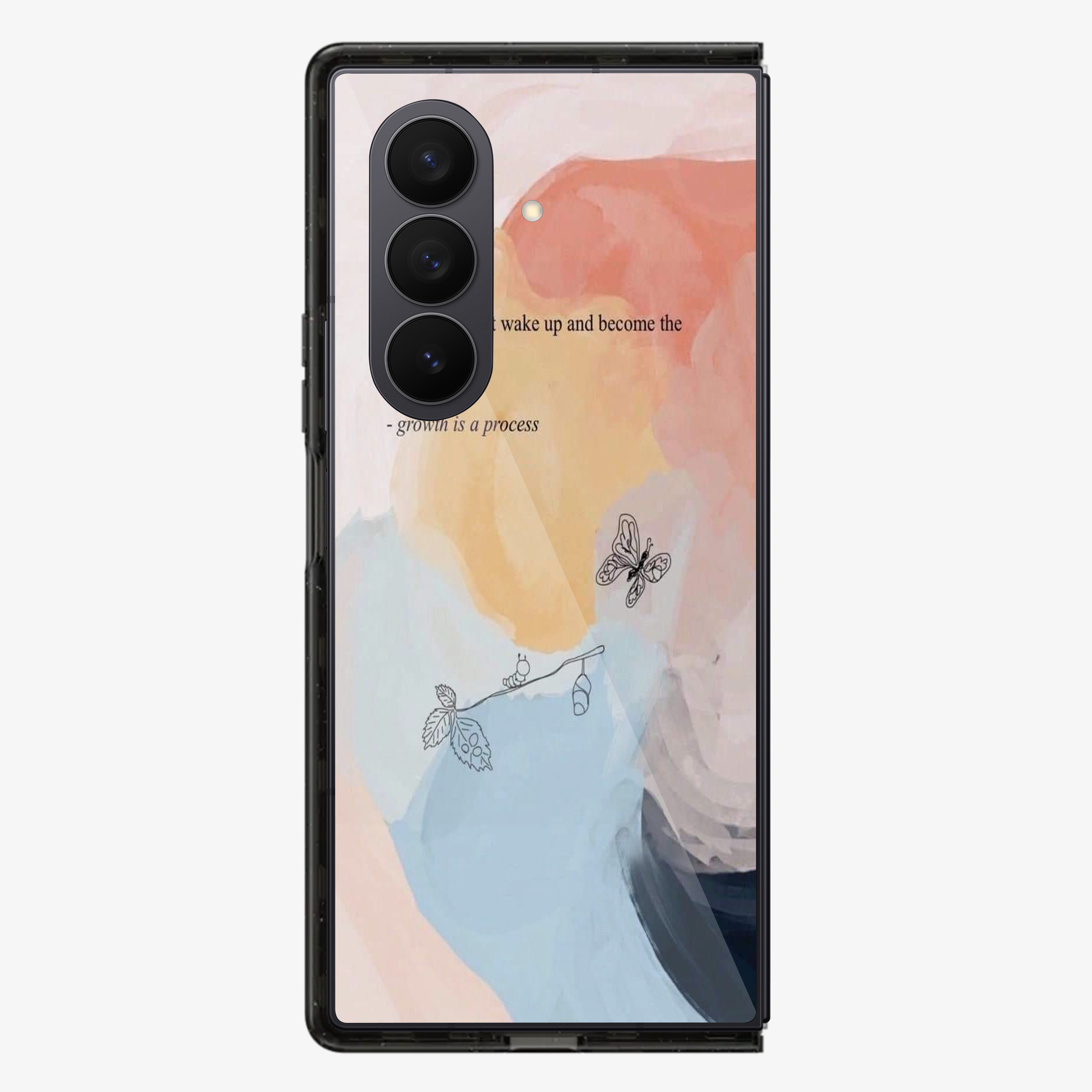Growth is a Process Samsung Z Fold Phone Case