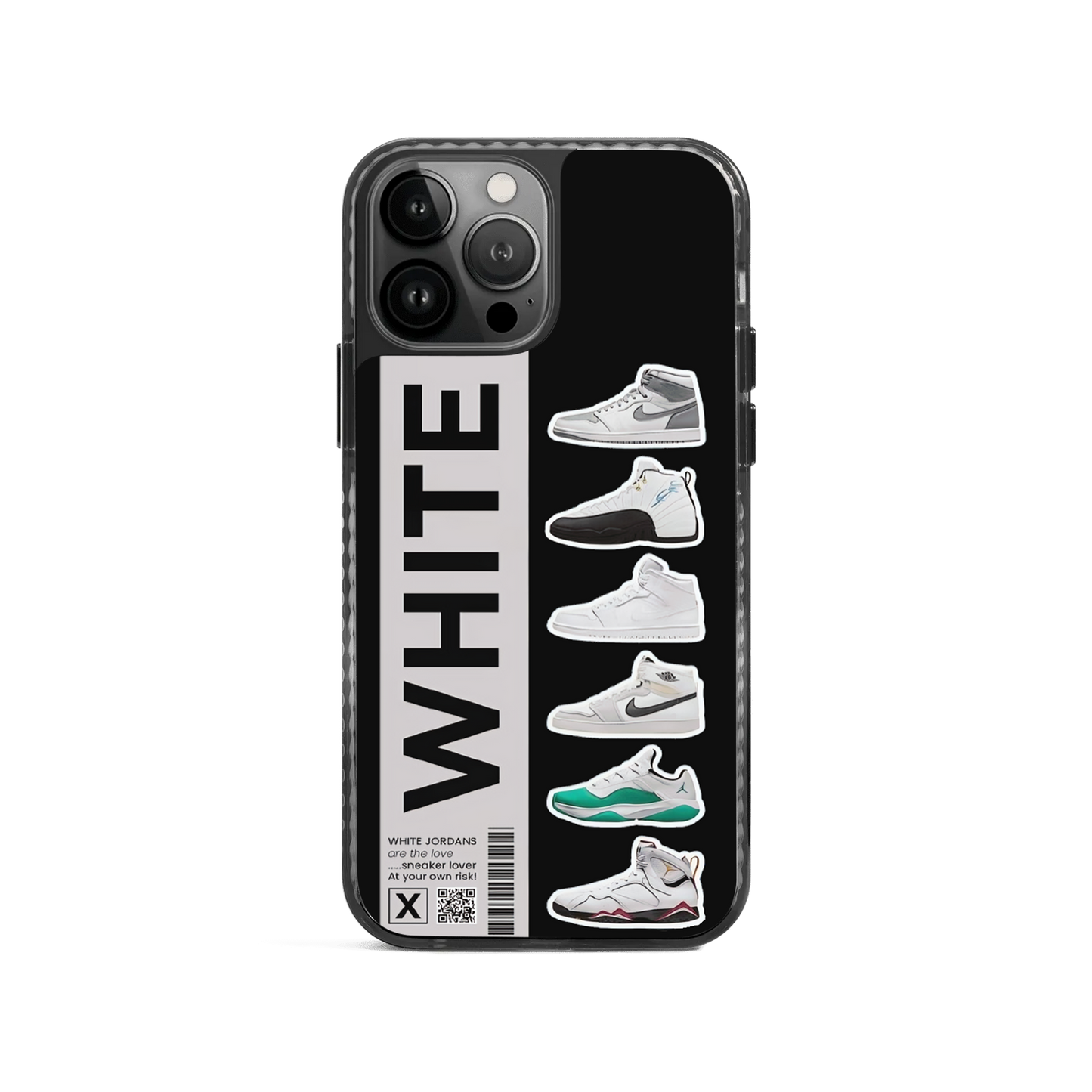 White Jordan's Stride 2.0 Case