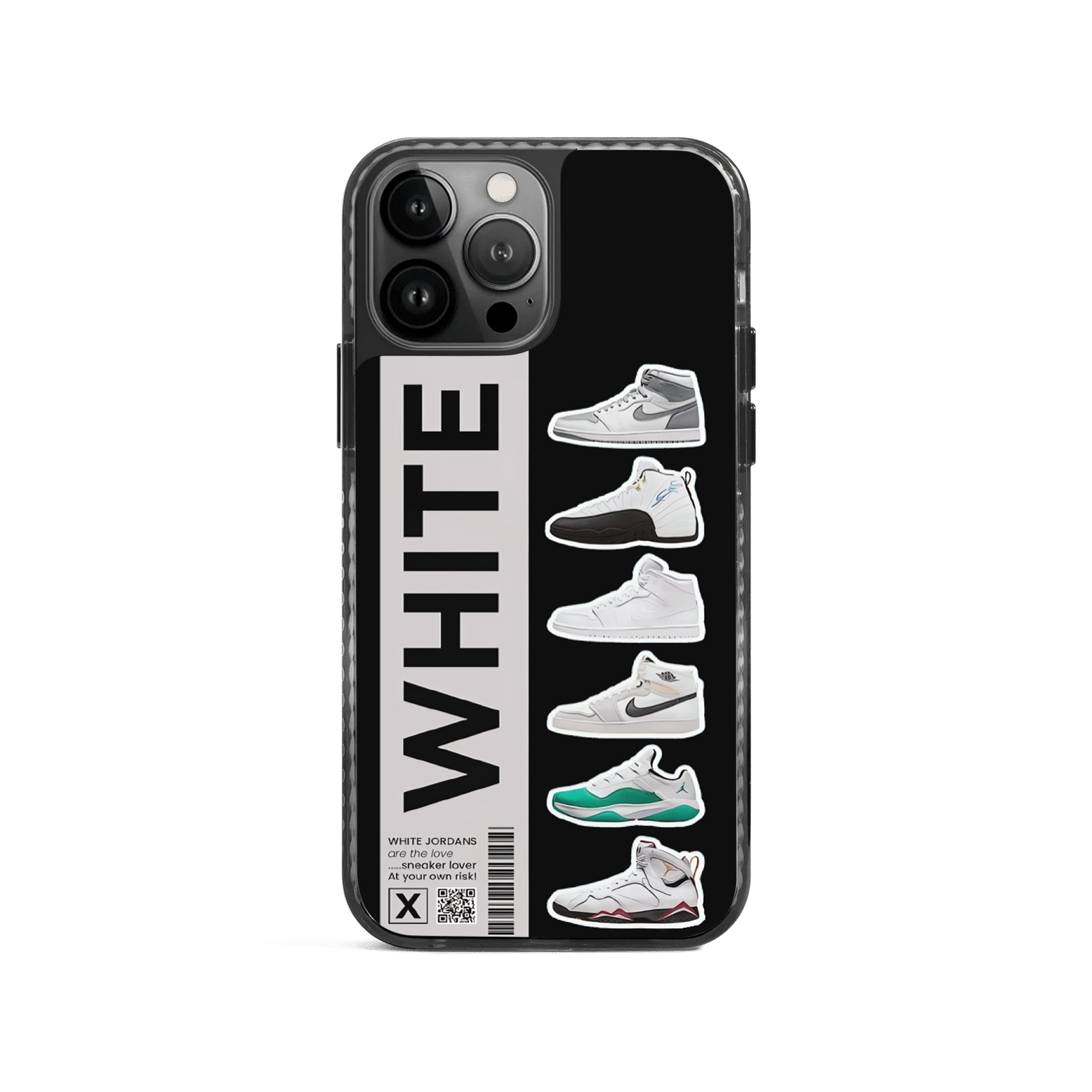 White Jordan's Stride 2.0 Case