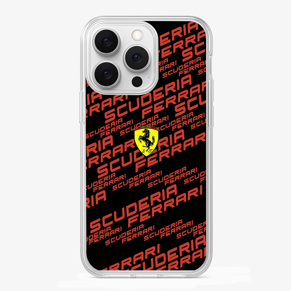 Scuderia Ferrari Phone Case Glass Case