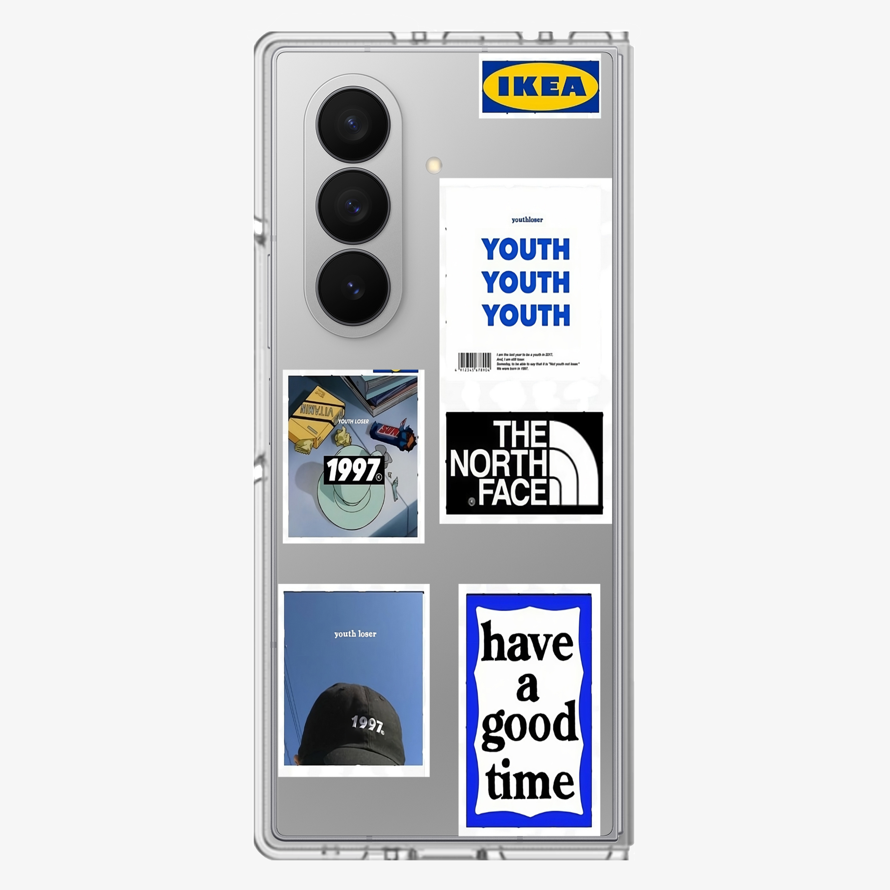 Have a Good Time Sticker Samsung Z Fold Phone Case