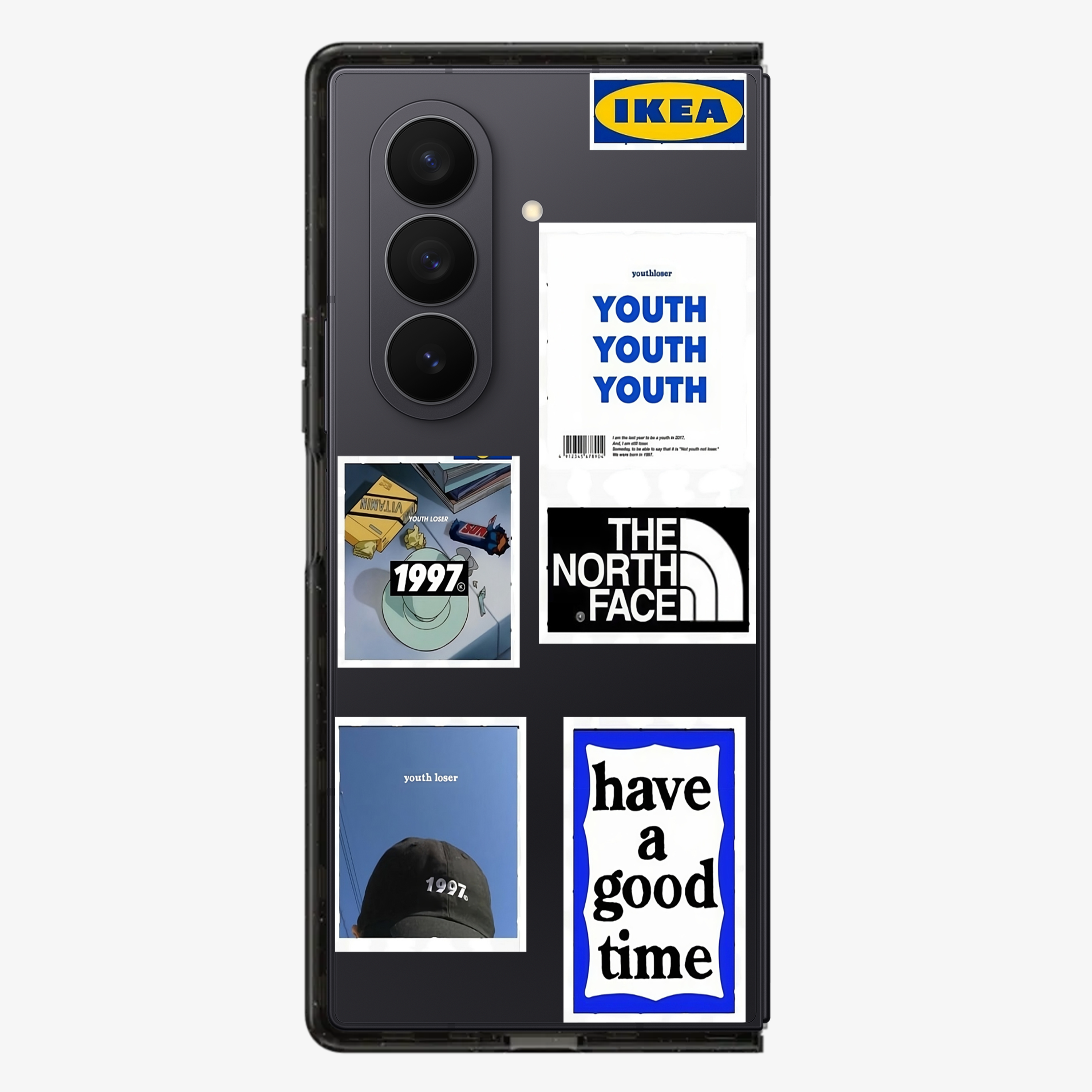 Have a Good Time Sticker Samsung Z Fold Phone Case