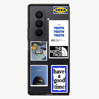 Have a Good Time Sticker Samsung Z Fold Phone Case