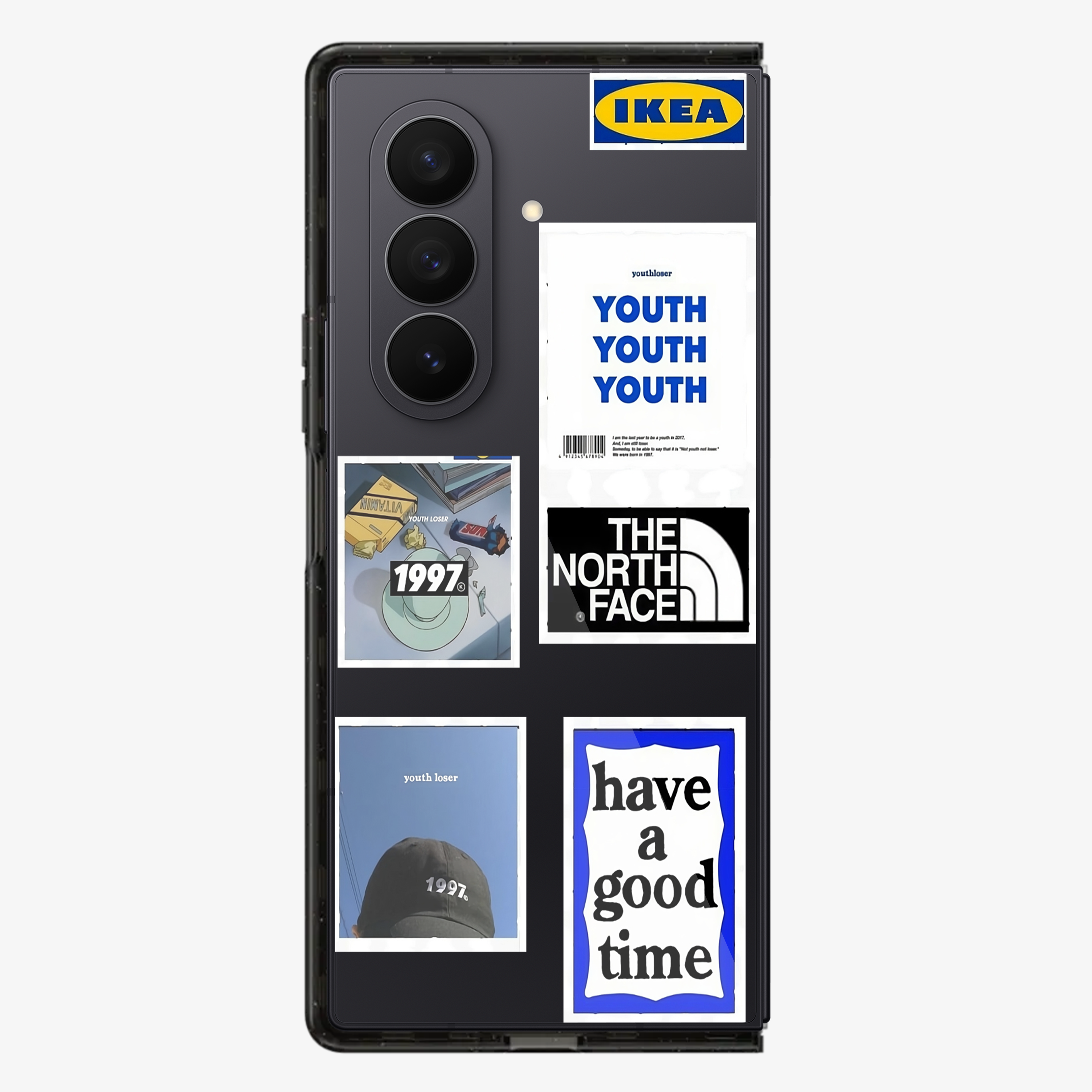 Have a Good Time Sticker Samsung Z Fold Phone Case