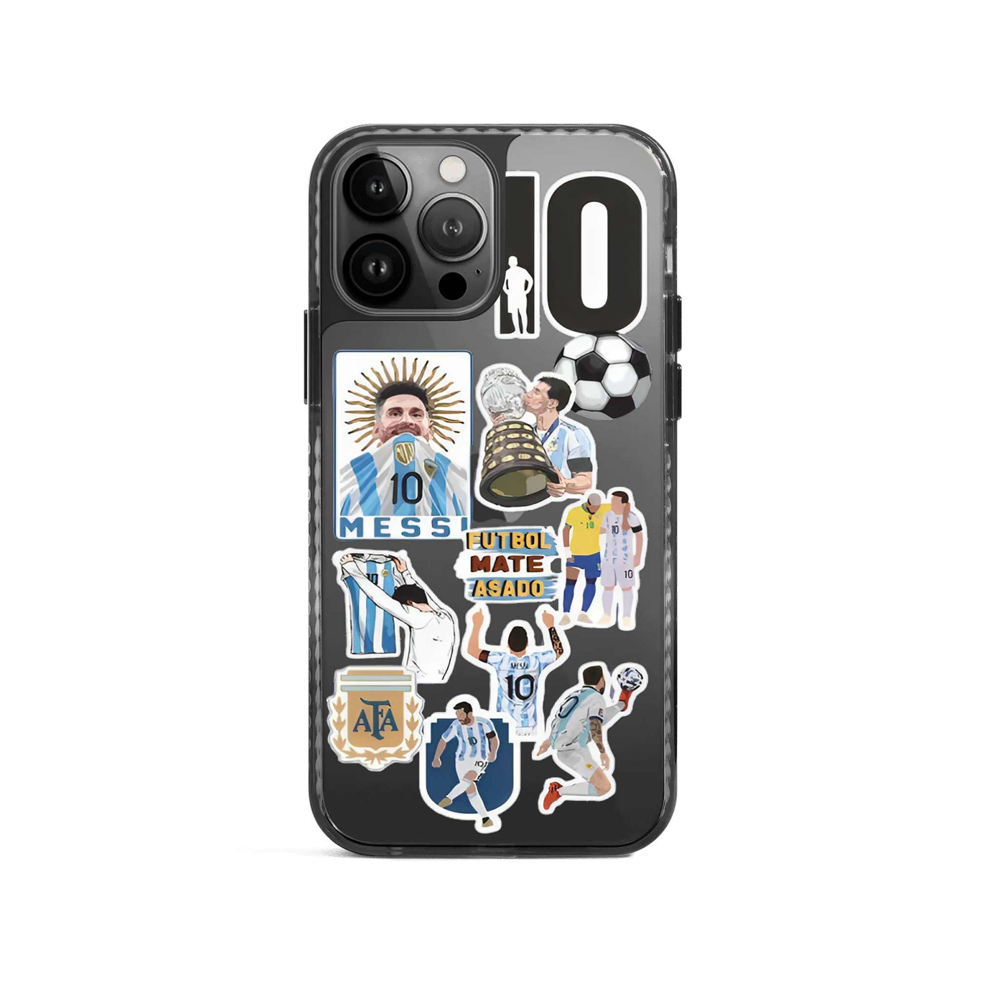 Messi Sticker Stride 2.0 Case