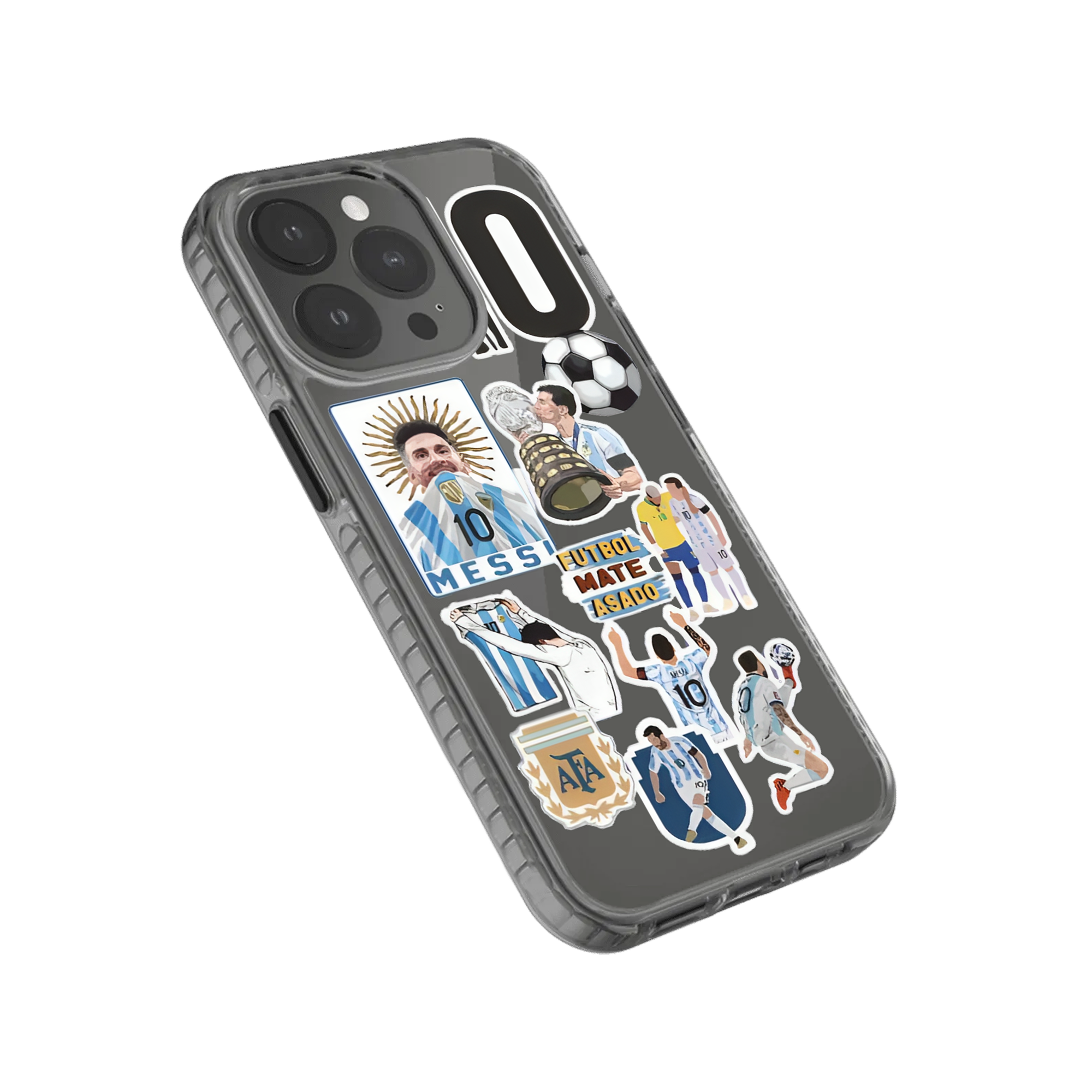 Messi Sticker Stride 2.0 Case