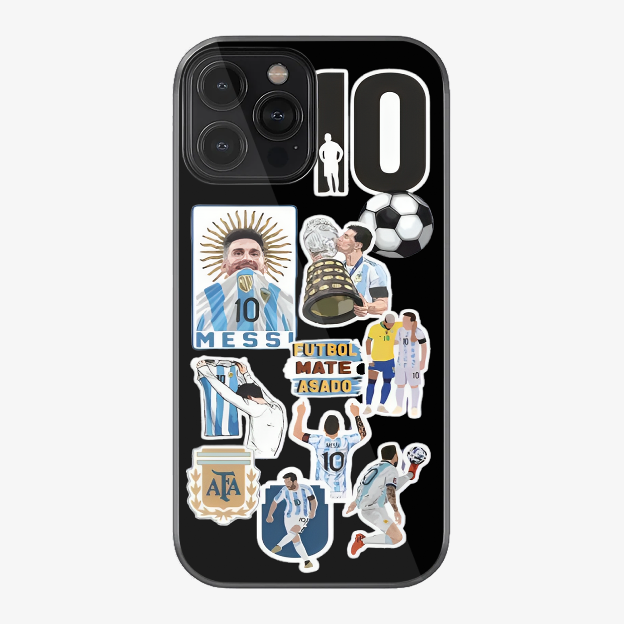 Messi Sticker Case