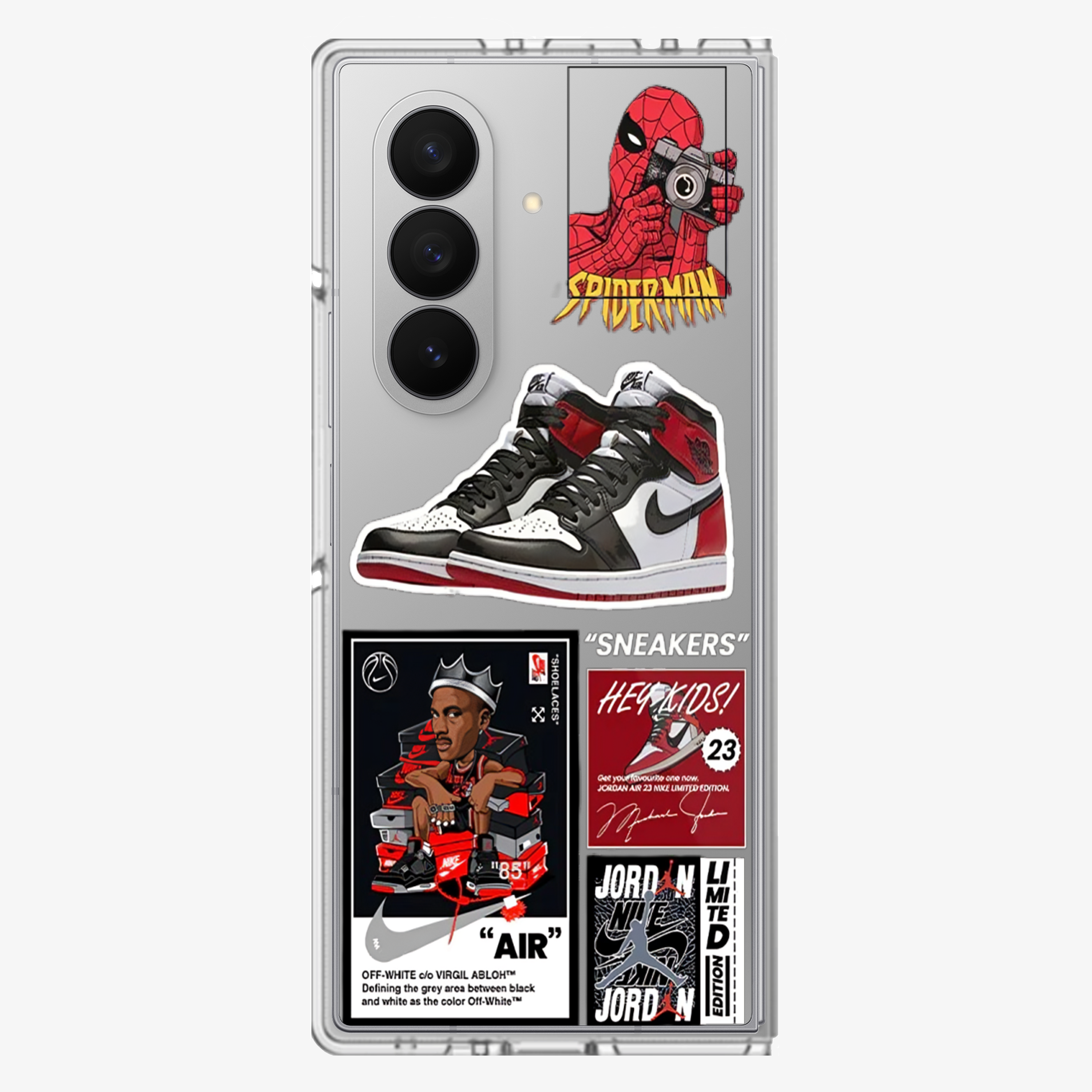 Sneaker Head Samsung Z Fold Phone Case