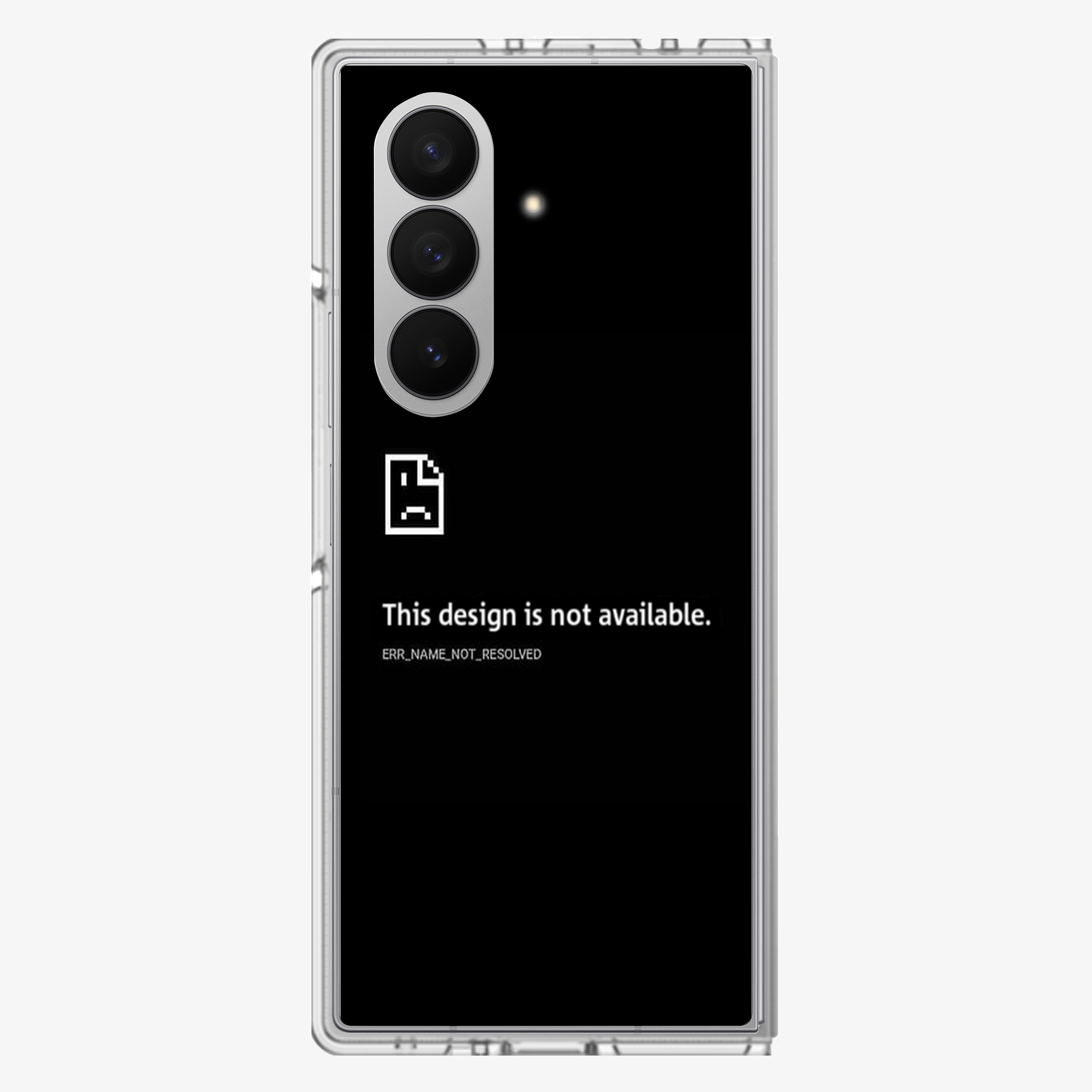 Design Not Found Samsung Z Fold Phone Case