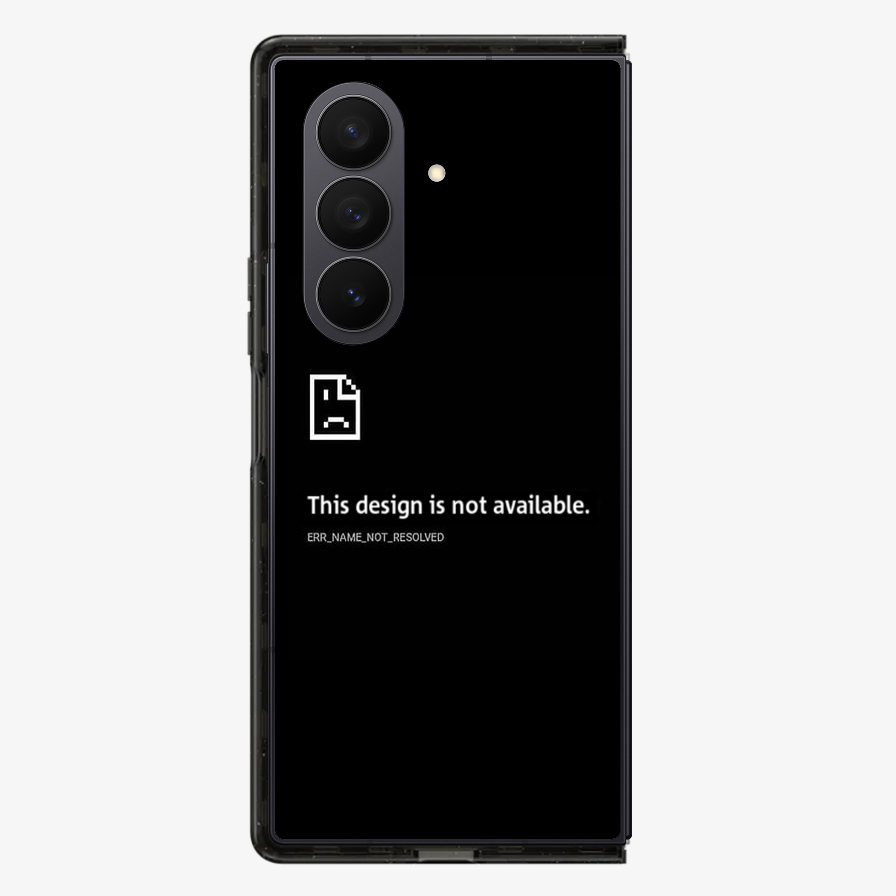 Design Not Found Samsung Z Fold Phone Case