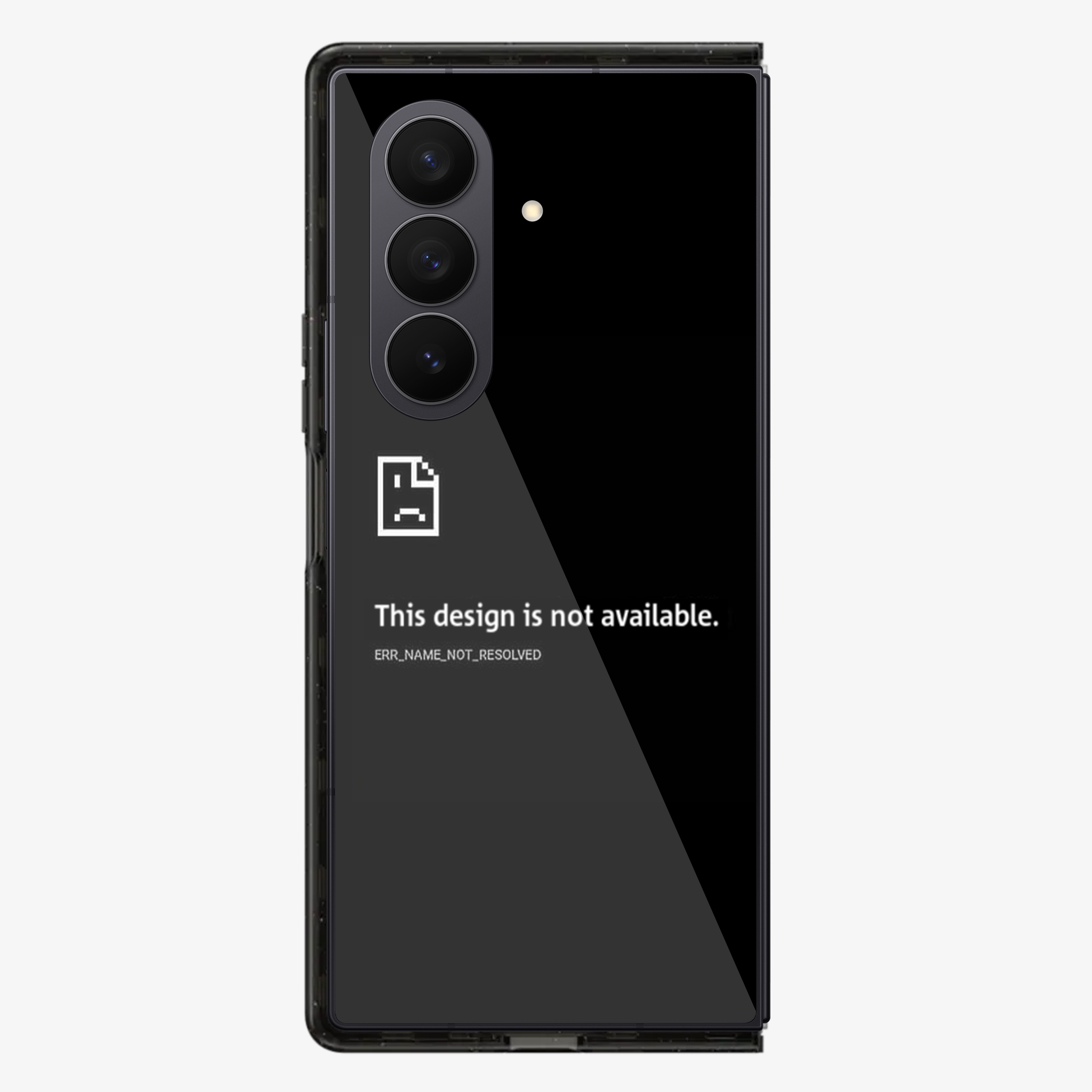 Design Not Found Samsung Z Fold Phone Case