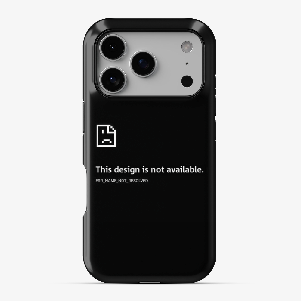 Design Not Found Phone Case