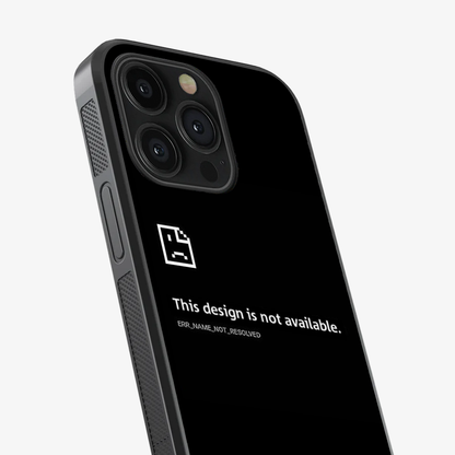 Design Not Found Phone Case