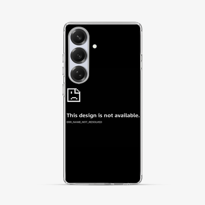 Design Not Found Samsung Phone Case Hard 2.0 Case