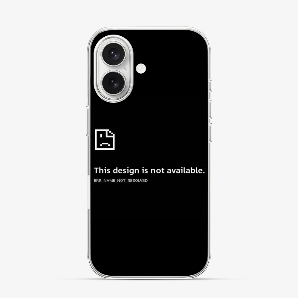 Design Not Found iPhone 17 Case