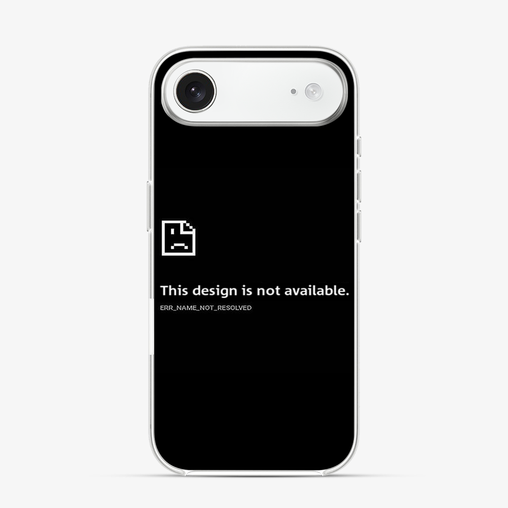 Design Not Found iPhone Air Case