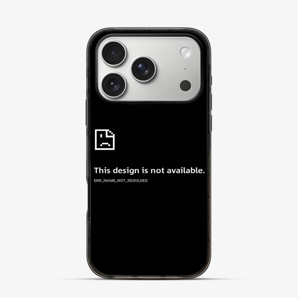 Design Not Found iPhone 17 Pro Max Case