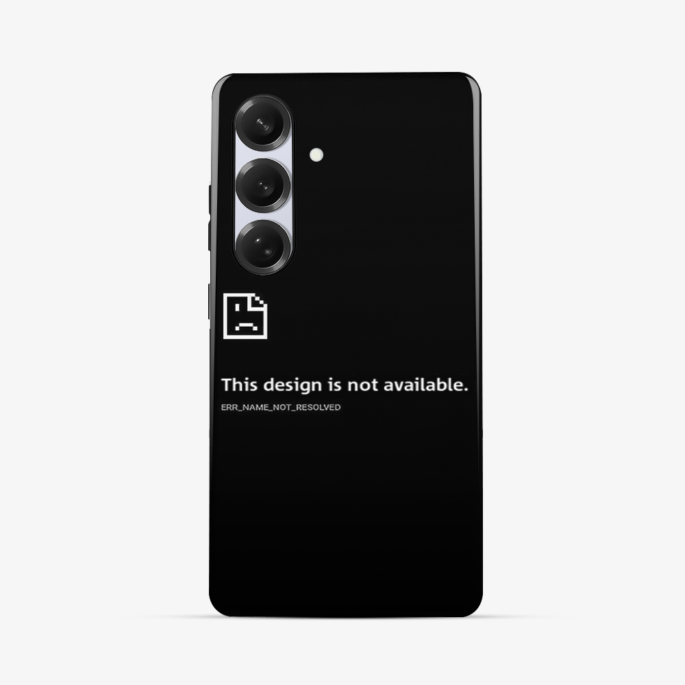 Design Not Found Samsung Phone Case Tough Double Layer