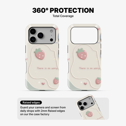 Happy | There is No worry Phone Case
