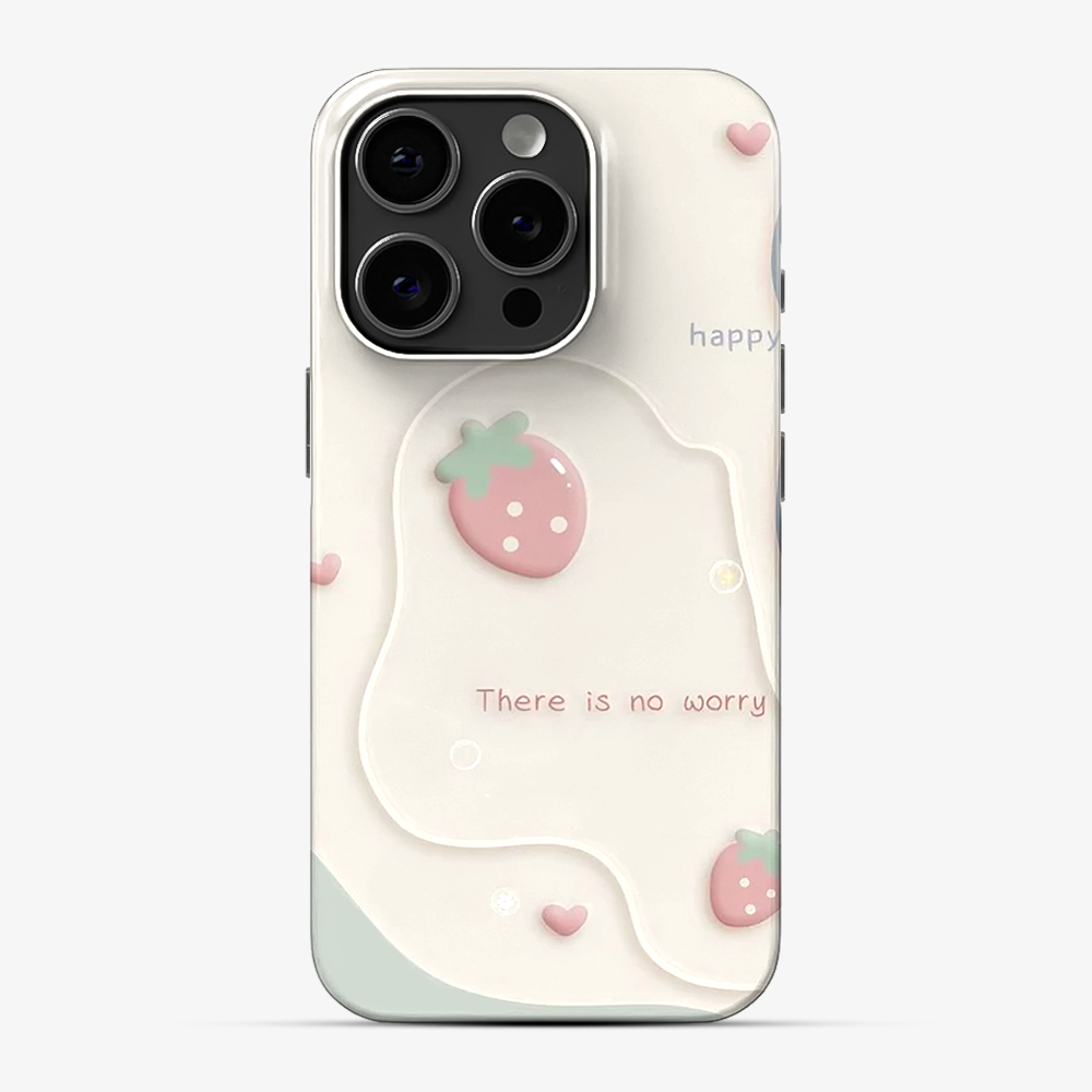 Happy | There is No worry Phone Case