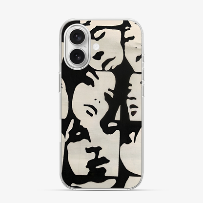 Lady Faces iPhone 16 Case
