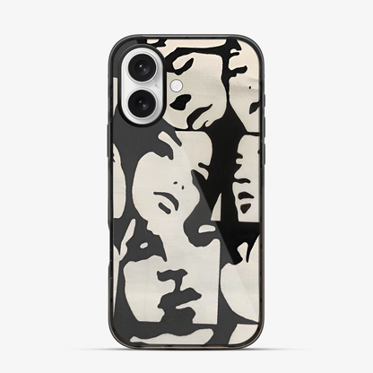 Lady Faces iPhone 17 Case