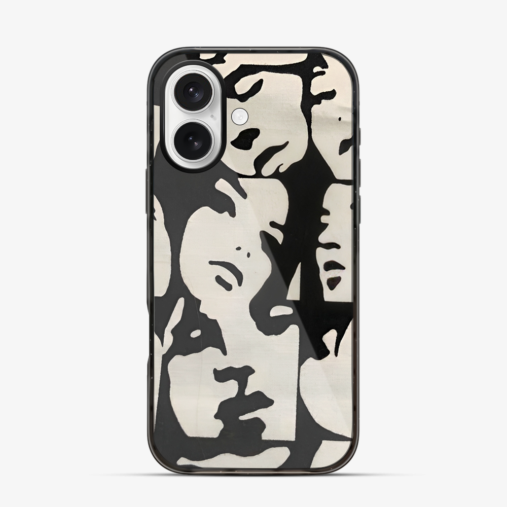 Lady Faces iPhone 16 Case