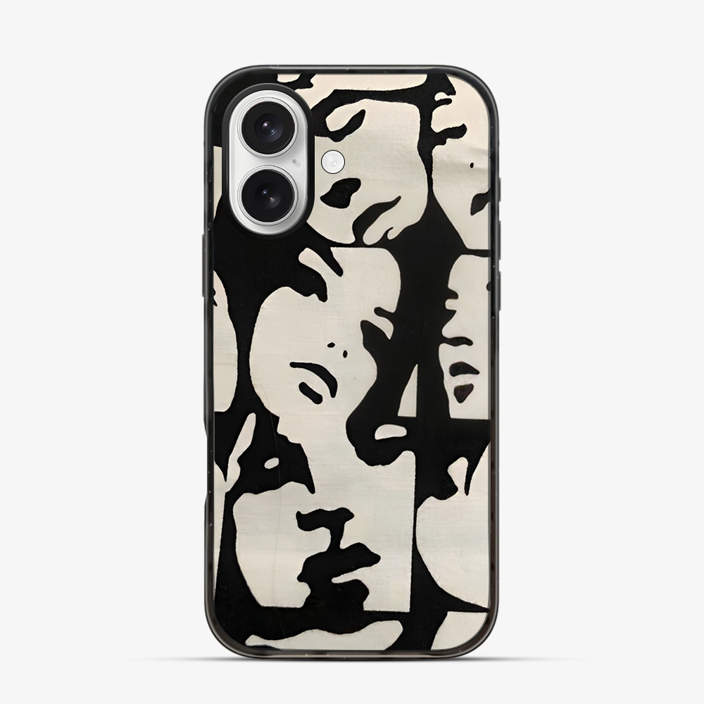Lady Faces iPhone 16 Case
