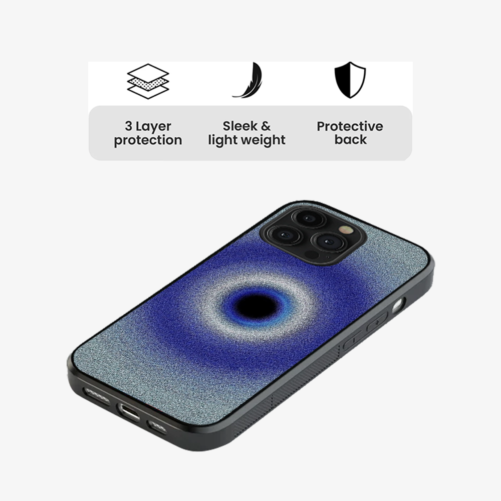 Evil Eye Pixelated Phone Case