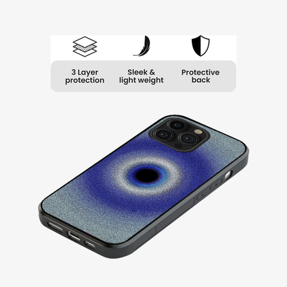 Evil Eye Pixelated Phone Case