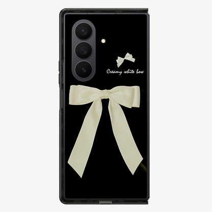Bowknot Pattern Samsung Z Fold Phone Case