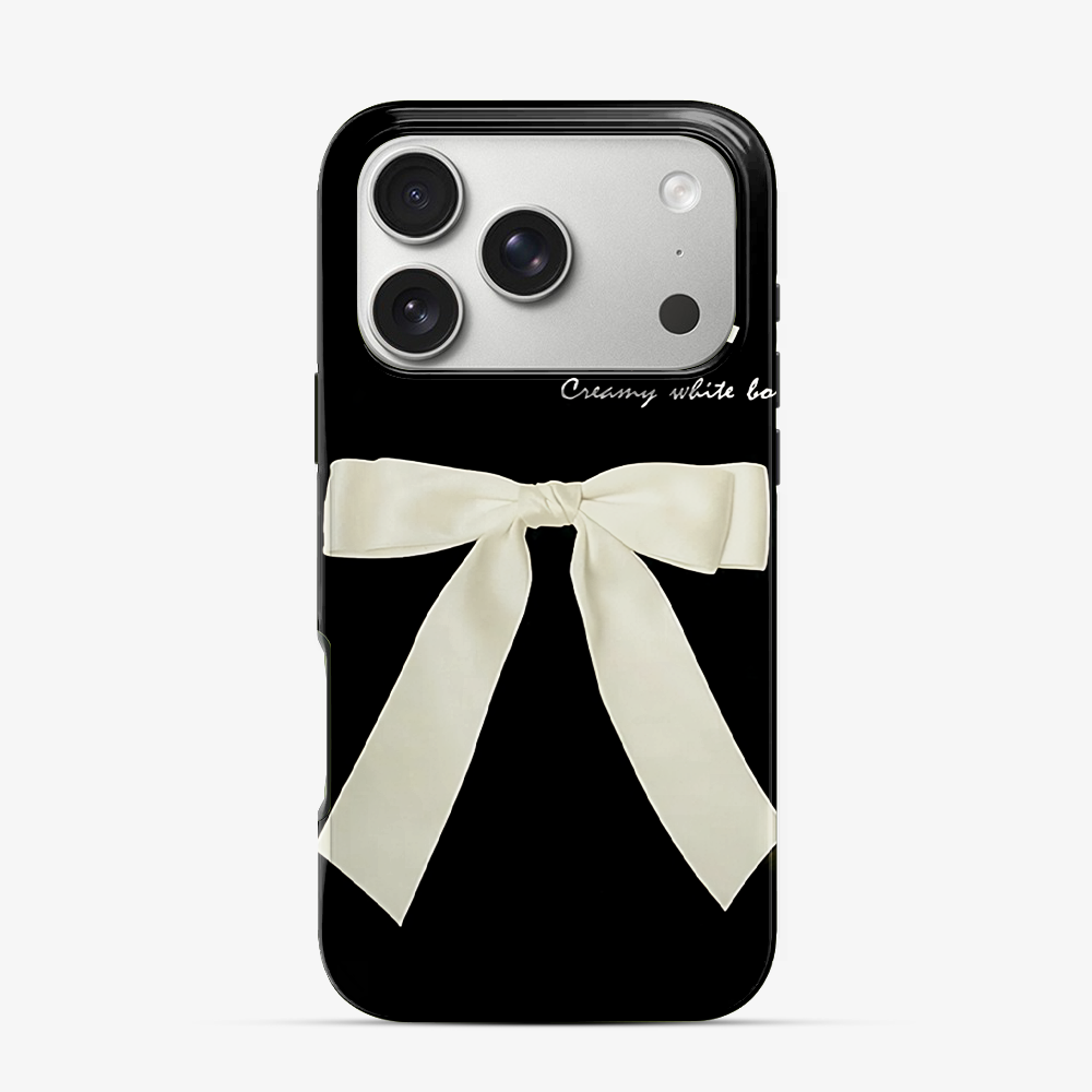 Bowknot Pattern iPhone 17 Pro Case