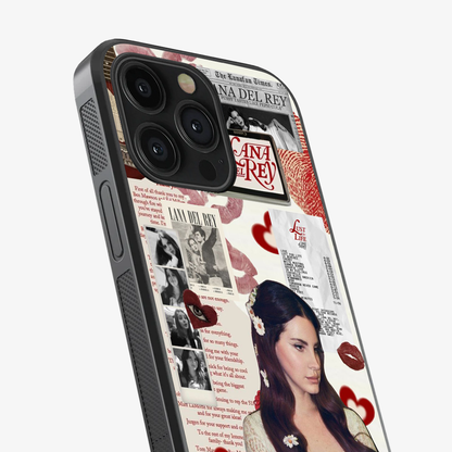 Lana Del Rey Sticker Phone Case