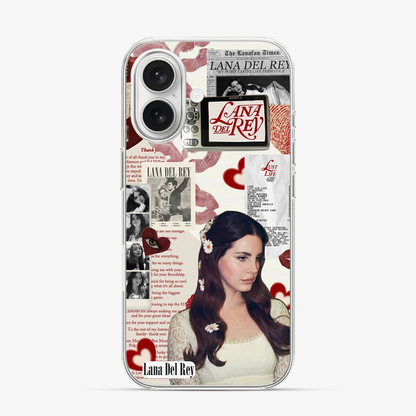 Lana Del Rey Sticker iPhone 17 Case