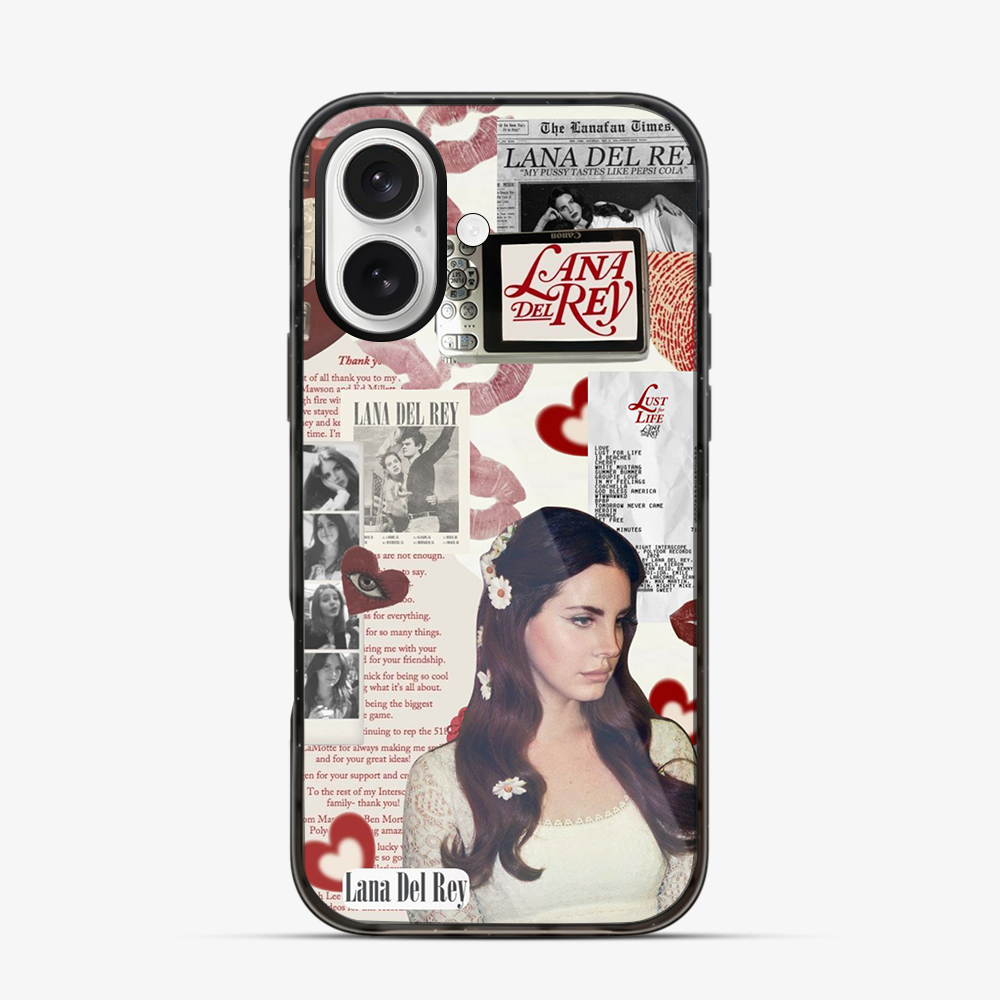 Lana Del Rey Sticker iPhone 17 Case