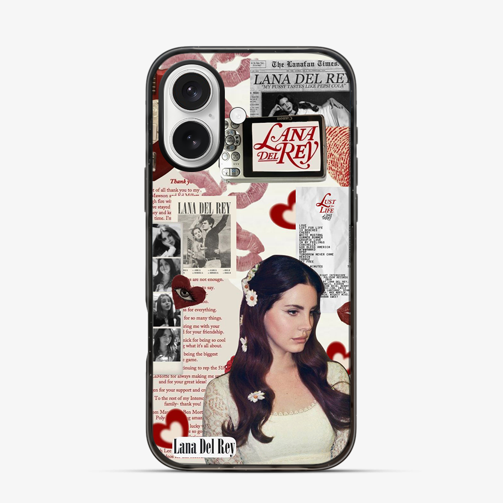Lana Del Rey Sticker iPhone 17 Case